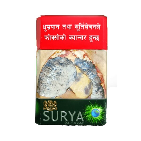 Surya Artic Cigarette Packet by Hunger End