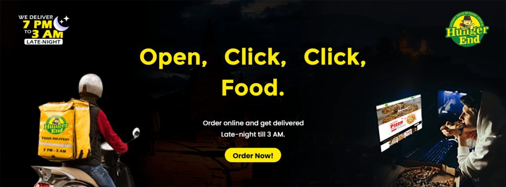 Hunger End Late-night delivery Cover image